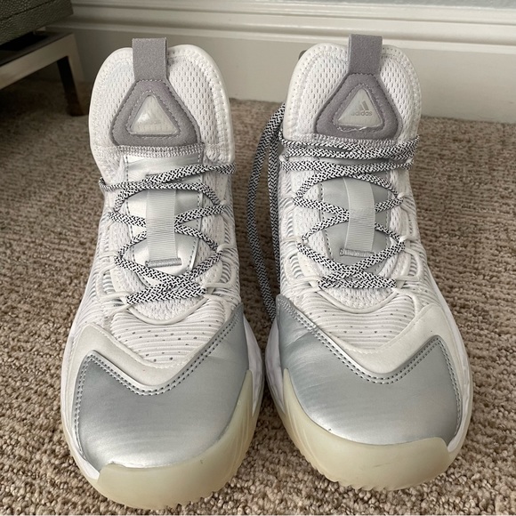 Adidas pro boost mid light onix basketball 🏀 shoes - Picture 2 of 6